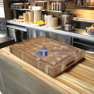 El más vendido, tablas de cortar de madera de teca natural, tabla de cortar de teca para utensilios de cocina, venta al por mayor de Vietnam - Product Image 6