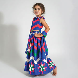 Lehenga Choli au design unique avec impression numérique pour filles, tenue traditionnelle indienne ethnique pour mariage et festivals, au meilleur prix - Product Image 5