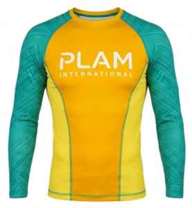 Rashguard de MMA Unisex para BJJ Jiu Jitsu Sin Gi, Compresión Transpirable de Secado Rápido, Manga Larga, Ropa de Combate - Product Image 1