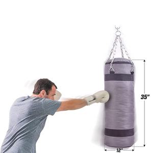 Saco de Arena de Piel Sintética para Entrenamiento de MMA y Kick Boxing con Diseño de Gancho para Colgar - Product Image 5