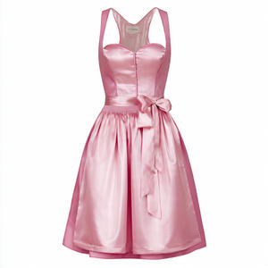 Vestido Bávaro de Alta Calidad, Falda Bávara, Dirndl Bávaro para Mujer, Oktoberfest, Vestido Midi Dirndl Bávaro Ecológico - Product Image 2