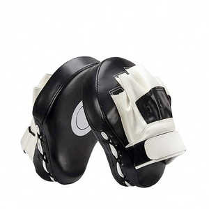 Mitaines de boxe en cuir PU, rembourrées, lavables, avec fermeture auto-agrippante, pour l'entraînement, durables, utilisables en toutes saisons - Product Image 1