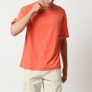 Camiseta 2026 de 440g, 100% Algodón/Poliéster, Corte Ajustado, Ecológica, de Secado Rápido, Transpirable, Colores Personalizados, Estilo Urbano, Anti-encogimiento - Product Image 1