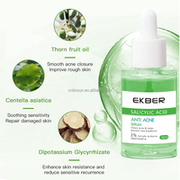 Nouveauté Sérum à l'acide salicylique coréen Best-seller Sérum anti-acné pour le visage Soin de la peau pour les peaux sujettes à l'acné