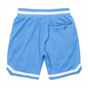 Shorts en maille légère entièrement imprimés avec logo personnalisé, entrejambe de 5 pouces, pour le basketball, la course et la gym, pour hommes, collection 2026 - Product Image 2