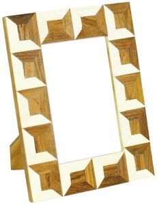 Handmade Luxury Bone Inlay <b>Wooden</b> <b>Photo</b> <b>Frame</b> with Traditional Indian Floral Artwork for Home Decor and Gift Wholesale. - Product Image 4