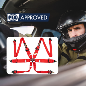 Harnais de course homologué FIA OEM ODM Motorsport SPORT à 6 points avec ceinture de sécurité de 2 pouces pour l'épaule et de 3 pouces pour le bas du dos, couleur personnalisée - Product Image 3
