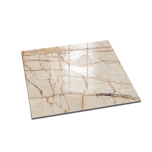 Azulejos de porcelana pulida para suelo, azulejos de cerámica con aspecto de mármol brillante, impermeable, para paredes y suelos de interior y Exterior, 600x600mm - Product Image 1