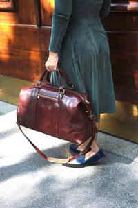 Bolsa de Viaje de Cuero Genuino de Primera Calidad para Hombre, para Viajes de Negocios, Gimnasio y Viajes Cortos, Disponible para la Venta - Product Image 5