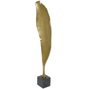 Escultura de Hierro Hecha a Mano Moderna, Pieza Decorativa Elegante para un Diseño Interior Sofisticado de Sala de Estar Residencial, Anillo Circular - Product Image 3