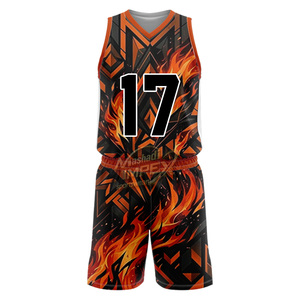 Ensemble complet d'uniformes de basketball personnalisés |   Shorts en jersey, sac, bandeau et manchons de tir - Product Image 3