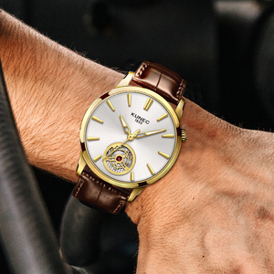 Reloj Mecánico Personalizado para Hombre con Movimiento Tourbillon, Resistente al Agua, con Esfera de Agujas y Corona - Product Image 2