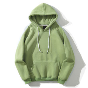 Veste à capuche rouge 100% coton, imprimée sur mesure, fermeture éclair sur le devant, unisexe, coupe classique, couleur unie, ODM - Product Image 2