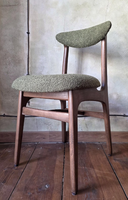 Chaise de salle à manger en bois de style nordique moderne, nouveau modèle, mobilier de maison, poste de travail en rotin pour restaurant, appartement, atelier/villa - Vente en gros