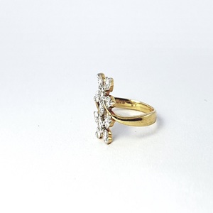 Classic Inspired Ladies <b>14K</b> <b>Gold</b> <b>Ring</b> Polished Yellow <b>Gold</b> Women's Jewelry Bridal Fashion Wear Gift Ready Design - Product Image 3