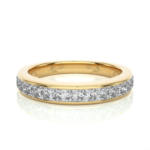 Round Shaped Band Lab Created 15 Pieces of Engagement Wedding <b>Diamond</b> <b>Ring</b> with IGI Certified for Wholesale Export - Product Image 3