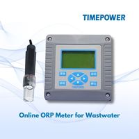 Testeur de pH/ORP en ligne personnalisable OEM/ODM, capteur redox, précision 1mV, écran LCD, contrôleur de pH pour le traitement des eaux usées industrielles