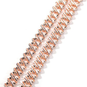 Collar de Cadena Cubana de Lujo con Diamantes de Moissanita de Diseño Personalizado, Estilo Hip Hop, para Desfiles de Moda Masculinos - Product Image 3
