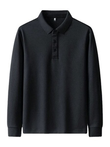 เสื้อโปโลแขนยาวสำหรับผู้ชายเสื้อโปโลแขนยาวแบบลำลอง220 - Product Image 4