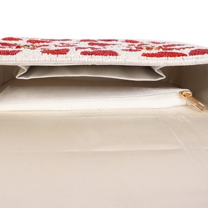 New Arrival Designer Women Beaded Clutch Seed Bead <b>Purses</b> Bags Handbags Bridal Wear Customized Logo Ins Zipper Wholesale New - Product Image 6