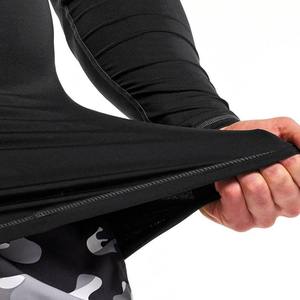 Latest Design Full Sleeve <b>Compression</b> Men's Shirts Custom Logo <b>Spring</b> Breathable Athletic - Product Image 2