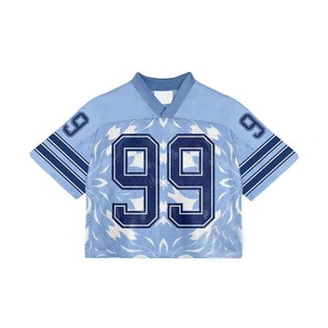 Jersey de Fútbol Americano de Alta Calidad con Manga Corta, Uniforme Transpirable con Nombre y Número Cosidos Personalizados, Talla Grande - Product Image 3