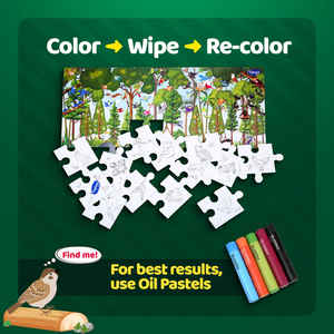 Encuentra los Personajes: Juego de Rompecabezas Educativo de Aves para Niños, Juguete de Aprendizaje de 30 Piezas - Product Image 3