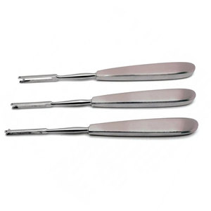 Osteotome manuel latéral en acier inoxydable de 3 mm, ciseau à os chirurgical gauche/droit, instruments orthopédiques et dentaires de précision - Product Image 6