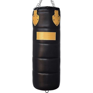 Sacs de frappe professionnels en cuir véritable avec remplissage de sable pour l'entraînement de boxe - Product Image 1
