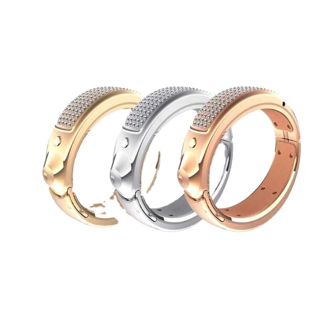 High Quality BT Smart Steel Case Bracelet Fashion Fitness Style with Stop Watch and Alarm Features Compatible with Smartphones