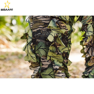 Sweat-shirts de chasse pour hommes à capuche avec fermeture à bouton-pression et motif camouflage - Product Image 6