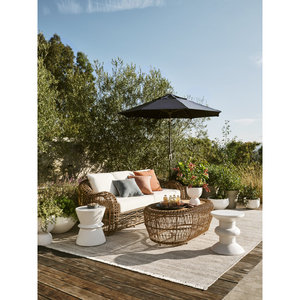 กลุ่มที่นั่งโซฟาในสวน2ชิ้นพร้อมเบาะรองนั่งสำหรับ sunbrella - Product Image 2