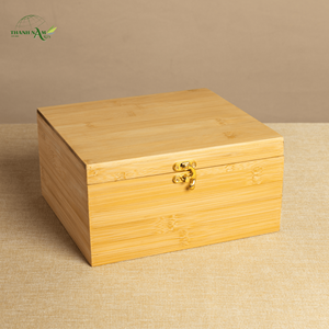 Pressed Bamboo <b>Box</b> Minimal Design Eco Friendly Storage <b>Box</b> for Home Hotel Bathroom and Premium Brands - Product Image 2