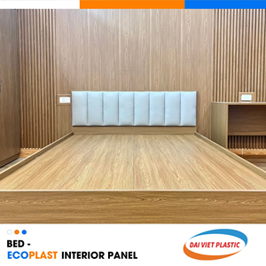 Meilleur ensemble pour chambre à coucher Résistance aux moisissures Résistance aux rayures Panneau intérieur en PVC Vietnam Premier fabricant d'exportation - Product Image 4