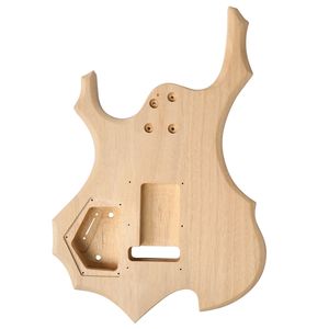 "Mahogany Body <b>Electric</b> Jazz Bass <b>Kit</b> for Beginners with Maple Neck and Accessories" - Product Image 3