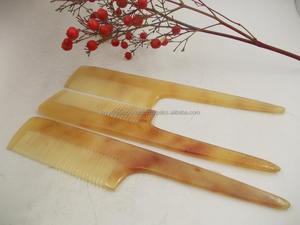 หวีเขาควายธรรมชาติ ดูแลเส้นผมอย่างเป็นธรรมชาติ หวีเขาควายสำหรับผมยาวสวยเงางาม ทำจากอาเกตจากอินเดีย - Product Image 4