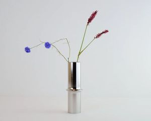 Minimalist Luxury Stainless steel Tabletop Vase Handmade Curved Design Gold Finish Decorative for home & office Display - Product Image 3