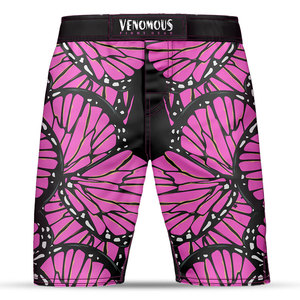 กางเกงชกมวย MMA รุ่น Butterfly Pro Design เอวกลาง ผ้าแคนวาส ยูนิเซ็กซ์ ป้องกันรอยยับ ระบายอากาศได้ดี เป็นมิตรต่อสิ่งแวดล้อม แห้งเร็ว - Product Image 2