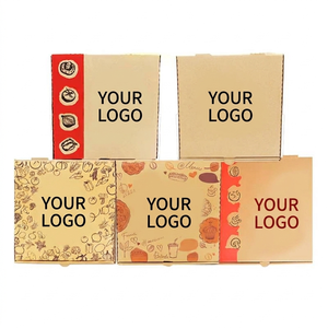 <b>Recycled</b> Paperboard Flexographic Printed Paper <b>Boxes</b> Eco Friendly Sustainable Professional Food Delivery Retail Packaging - Product Image 2