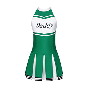 Ensemble d'uniformes d'entraînement de cheerleading fabriqués en usine, durables, avec soutien de la taille extensible et confortables à porter pour la pratique quotidienne - Product Image 1