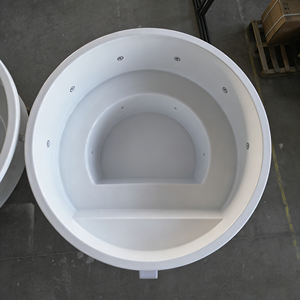 Piscine hors sol avec spa, bain à remous, piscine de récupération par immersion froide, sauna extérieur, piscine de plongeon - Product Image 2