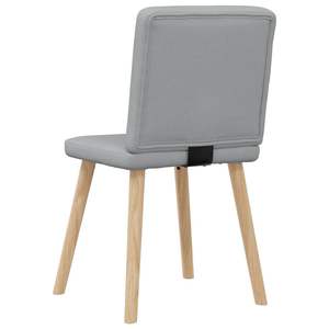 Ensemble de 4 chaises de salle à manger gris clair - Product Image 6