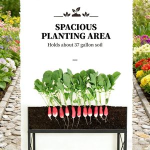 Aiuola rialzata con caratteristiche uniche, accessori essenziali per il giardino - Product Image 4