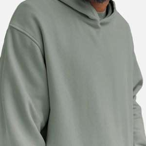 Sweat-shirt à capuche en molleton biologique pour homme, 100% coton biologique, sweat-shirt à capuche personnalisé pour homme - Product Image 3