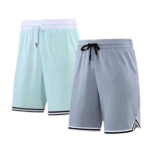 Pantalones Cortos Largos para Hombre de Alta Calidad, 100% Poliéster, Corte Holgado, Cintura Elástica, Transpirables, de Secado Rápido, Estilo Urbano, Personalizables, para Correr - Product Image 3