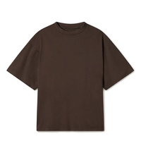 T-shirts pour hommes en tricot de haute qualité, surdimensionnés, 100% coton, écologiques, antibactériens, séchage rapide, respirants, grandes tailles, personnalisables