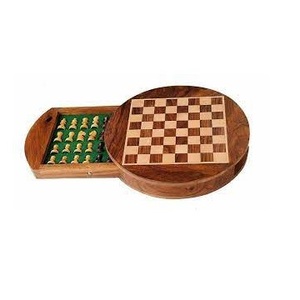 Jeu d'échecs de luxe en bois personnalisé en gros, plateau pliable, pièces d'échecs Staunton en bois massif fabriquées à la main, jeu de table professionnel - Product Image 2