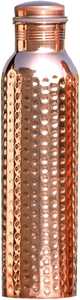 Luxury Globe Copper <b>Water</b> Bottle Premium Pure Copper Drinking <b>Container</b> for Home Office and Gift Giving - Product Image 3
