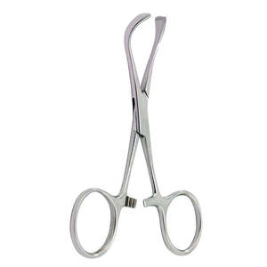 Pinza para toallas Backhaus, chapada en oro, 5 pulgadas, de Metal Med Corporation MM-0426-20, instrumento quirúrgico básico - Product Image 6