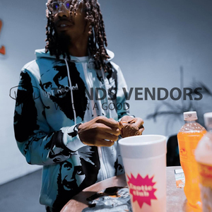 Conjunto Deportivo de Pantalones Anchos con Cordón Lateral y Sudadera con Capucha de Forro Polar para Hombre, con Bordado Chenille Personalizado, Ideal para Invierno - Product Image 4